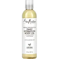 SheaMoisture , Virgin Kokosolja, Daglig Hydrering Kroppsvatten, 8 fl oz (237 ml)