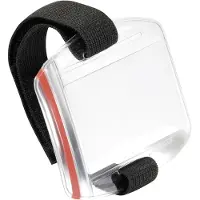 Durable ID-kortholder OUTDOOR SECURE armbind til 1 kort - (10 pakker x 10 stk.)
