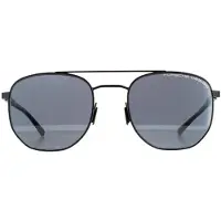 Porsche Design Rund Mens Svart Blå Svart Ar Ljusblå P8695