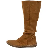 El naturalista för kvinnor. 253132550005_023 Läderstövlar N5313 Korallbrun (42), Hud, Karta, Zip, Casual, Läderimitation