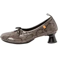 El naturalista för kvinnor. 2N6951210005_039 Läderskor N695 Alma grå (40), Hud, 3 till 5 cm, Ingen, Casual, Djurmönster, Klassisk