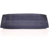 Dolce&Gabbana Blå Midja Smoking Tuxedo Cummerbund Bälte