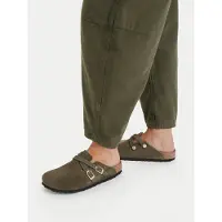 Birkenstock Pantolette 'Blair' oliv