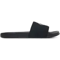 Calvin Klein Pantolette 'ESS' grå / svart / vit