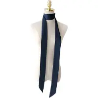 INF Elegant smal halsduk i 100 % siden – mångsidig accessoar Blue