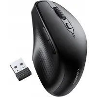 UGREEN Ergonomic Wireless Mouse - Mouse - Svart