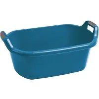Curver blå oval skål 55 L