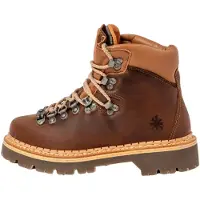 Art unisex. 109035230603_023 Ankelkängor i läder 0903 Air Alpine brun (39), Hud, Karta, Nyckelband, Casual