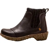 El naturalista för kvinnor. 2NE233010005_001 Ne23 Yggdrasil ankelstövlar svart (37), 3 till 5 cm, Ingen, Casual