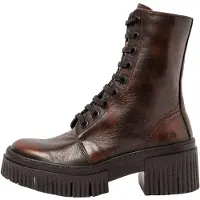 Art för kvinnor. 1137513E6003_012 Ankelstövlar i läder 1375 York brun (39), Hud, 3 till 5 cm, Zip, Casual