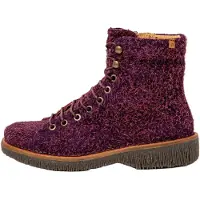 El naturalista för kvinnor. 25572PER0005_008 Ankelstövlar i läder N5572P Volcano pink (39), Hud, Karta, Zip, Casual, Rosa