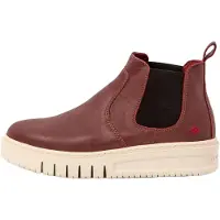 Art unisex. 1178911PD003_008 Ankelstövlar i läder 1789 Belleville burgundy (41), Hud, Karta, Ingen, Casual, Bordeaux