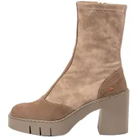 Art för kvinnor. 1197312TI003_020 Ankelstövlar i läder 1973 Berna beige (40), 8 till 10 cm, Zip, Casual