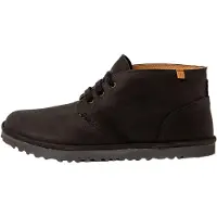 El naturalista unisex. 253741101005_001 Ankelstövlar i läder N5374 Pleasant svart (42), Hud, Karta, Nyckelband, Casual
