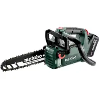 Metabo Batteri Batteridriven kedjesåg inkl. batteri, inklusive laddningsstation Svärdlängd 250 mm