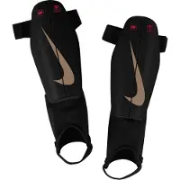 Nike Benskydd Charge Break Em' - Svart/Röd Barn, storlek Small/140-150cm