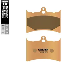 Galfer Fd118-g1370 Sintradbromsbelägg