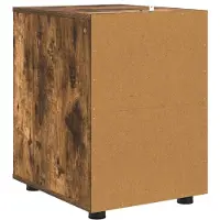 vidaXL Förvaringsskåp Rökt ek 40 x 48 x 57 cm Konstruerat trä
