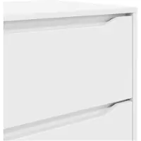 vidaXL Förvaringsskåp Vit 60 x 48 x 105 cm Konstruerat trä