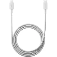 Xiaomi - USB-kabel - USB-C (hane) till USB-C (hane) - USB 2.0 - 6 A - 1 m - braided, Snabbladdning upp till 120 W, säker - vit