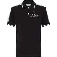 Philipp Plein Piquet Polo T-Shirt Plein Tennis