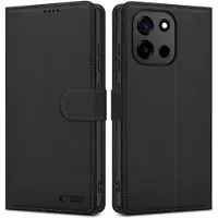 Tech-Protect OnePlus Nord 6 plånboksfodral med magnet och stativ - Svart