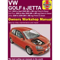 VW Golf (04 - Sept 08), Golf Plus (05 - Mar 09) & Jetta (06 - 09) Haynes Repair Manual