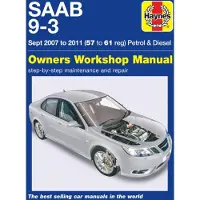 SAAB 9-3 Petrol & Diesel (07 - 11) Haynes Repair Manual