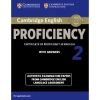 Cambridge English Proficiency 2 Student's Book with Answers