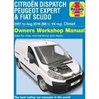 Citroën Dispatch, Peugeot Expert & FIAT Scudo Diesel ('07-Aug '16) 56 to 16