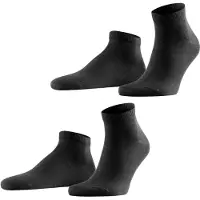 Falke Sockor 'Happy' svart