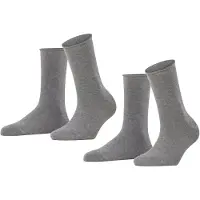 Falke Sockor gråmelerad