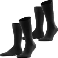 Falke Happy Socks 2-pack Svart Storlek