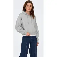 ONLY Sweatshirt 'ONLSweat' gråmelerad