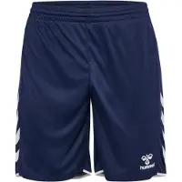 Hummel Core 2.0 Träningsshorts - Navy/Vit, storlek X-Small