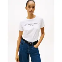 Tommy Hilfiger Ww0ww40276 T-shirt Med Korta ärmar