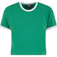 Urban Classics T-shirt grön / vit