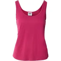 Urban Classics Topp mörkrosa