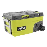 Ryobi 18V One+ hybridkylare på hjul - 23 L - Utan batteri eller laddare - RY18CB23A-0