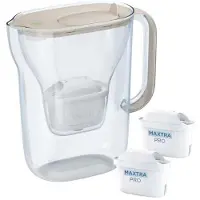 Brita Style Essential + 2 Maxtra Pro Pure Performance Vattenreningskanna
