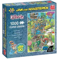 Jumbo Jan van Haasteren Oldtimer - Parcel Panic! Pussel 1000 bitar
