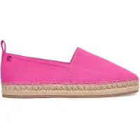 Calvin Klein Tessa Canvas Emblem Logo Espadrilles
