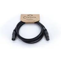 Cordial 14750, XLR (3-pin), Hankoppling, XLR (3-pin), Honkoppling, 10 m, Svart