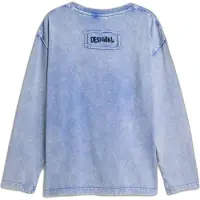Desigual T-shirt blå / svart / vit