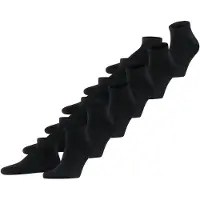 Falke Sockor 'Happy' svart