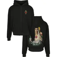 Mister tee Santa Monica Heavy Oversize Sweatshirt Med Dragkedja