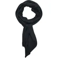 GUESS Animalier textilscarf svart 4G-logga AW8853 POL03 universell för kvinnor