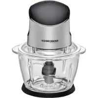 Rommelsbacher MZ 400, 1 l, CE, Svart, Rostfritt stål, Glas, Rostfritt stål, 400 W