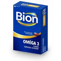 Parasanteonline Bion 3 Oméga 3 Coeur, cerveau &amp; vision - 30 Capsules