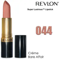 Revlon , Super Lustrous, Läppstift Creme, 044 Bare Affair, 0.15 oz (4.2 g)